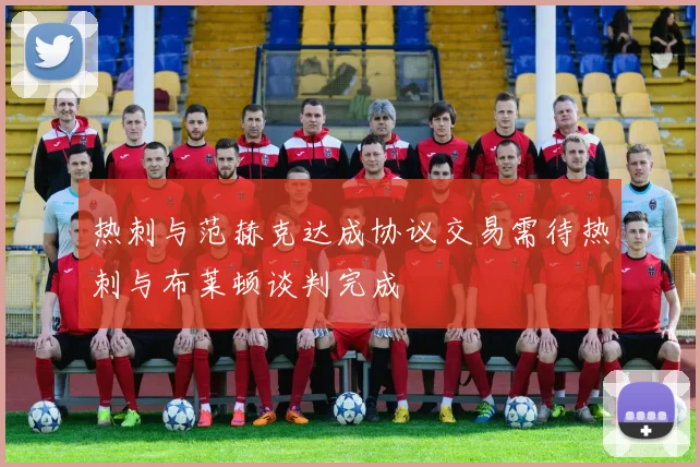 热刺与范赫克达成协议交易需待热刺与布莱顿谈判完成